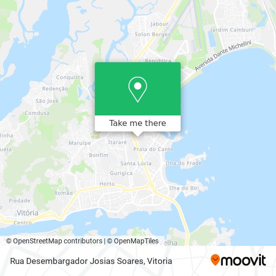 Rua Desembargador Josias Soares map