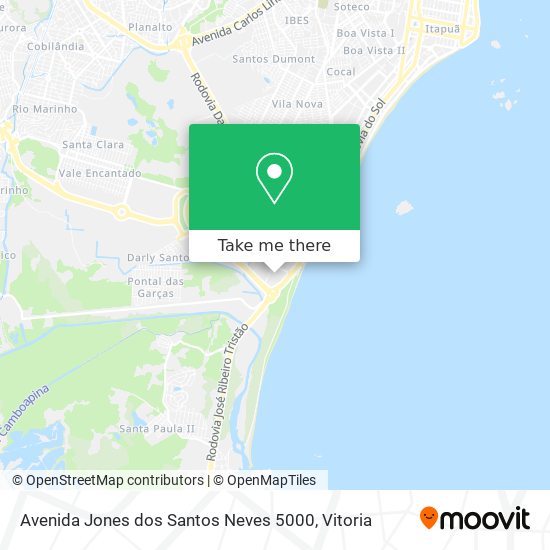 Avenida Jones dos Santos Neves 5000 map