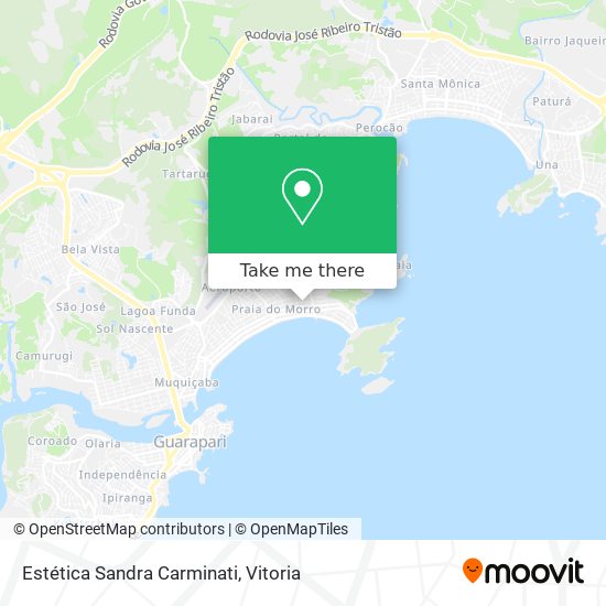 Estética Sandra Carminati map