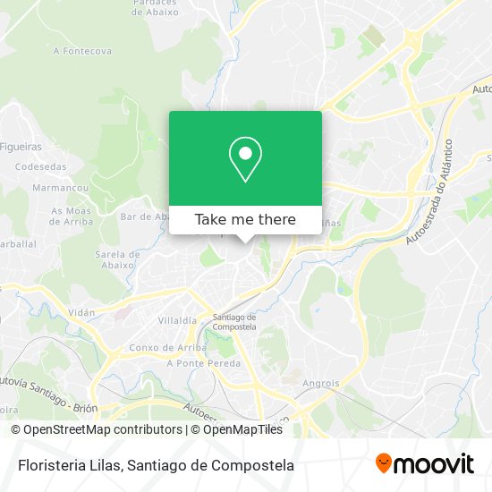 How to get to Floristeria Lilas in Santiago De Compostela by Bus?