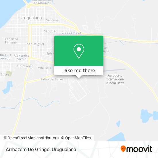 Armazém Do Gringo map