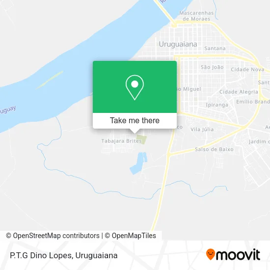 P.T.G Dino Lopes map