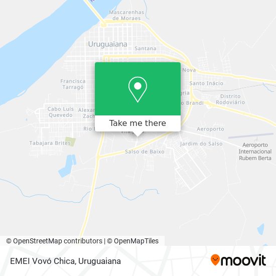 EMEI Vovó Chica map