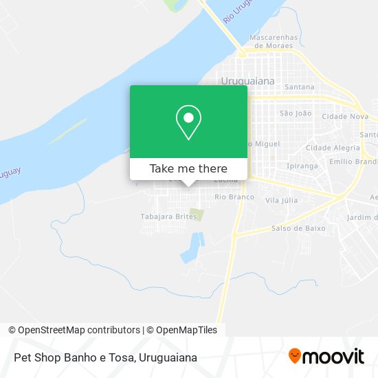 Pet Shop Banho e Tosa map