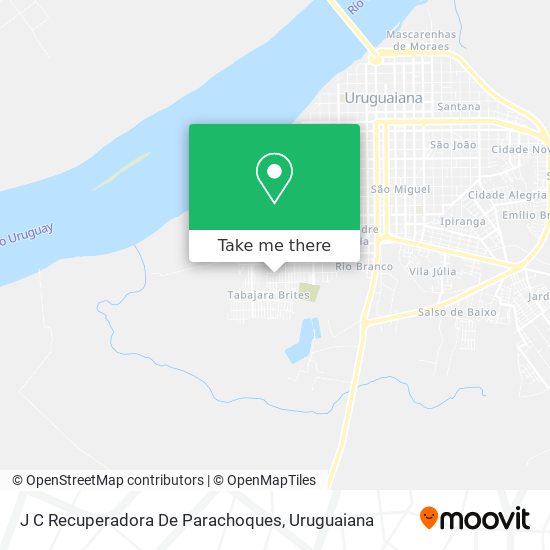Mapa J C Recuperadora De Parachoques