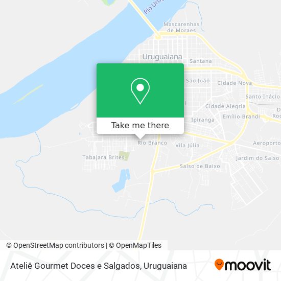 Ateliê Gourmet Doces e Salgados map