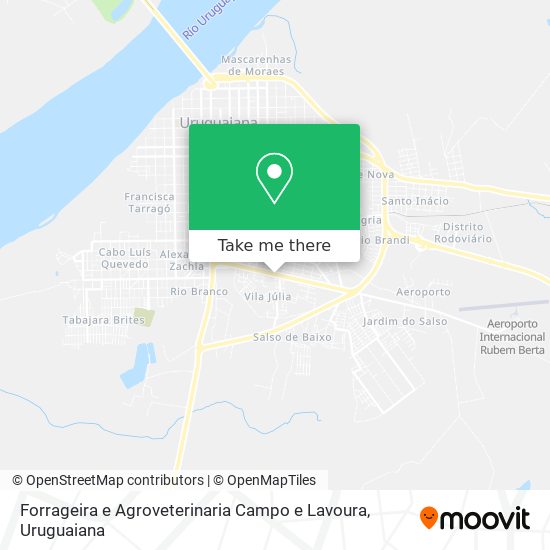 Forrageira e Agroveterinaria Campo e Lavoura map