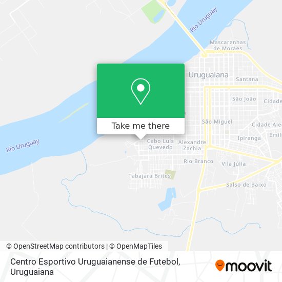 Centro Esportivo Uruguaianense de Futebol map