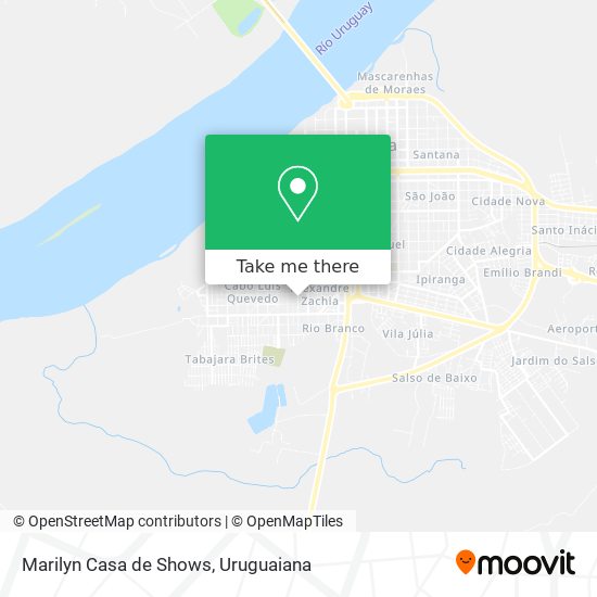 Marilyn Casa de Shows map