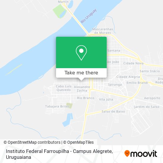 Instituto Federal Farroupilha - Campus Alegrete map
