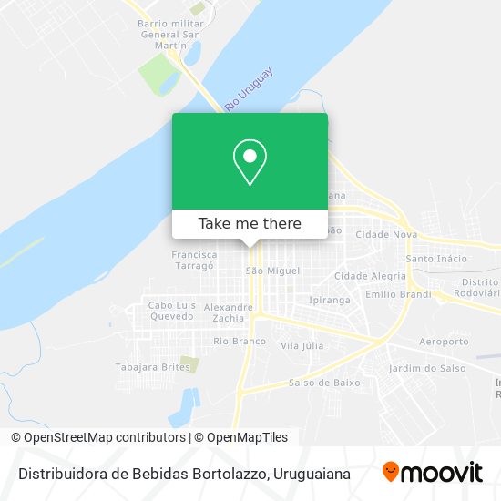 Distribuidora de Bebidas Bortolazzo map