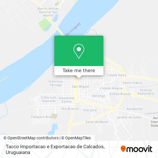 Tacco Importacao e Exportacao de Calcados map