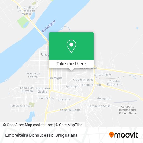 Mapa Empreiteira Bonsucesso