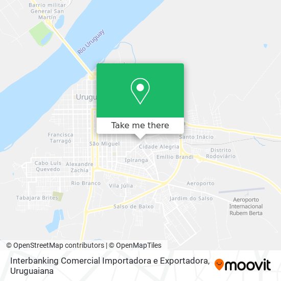 Mapa Interbanking Comercial Importadora e Exportadora