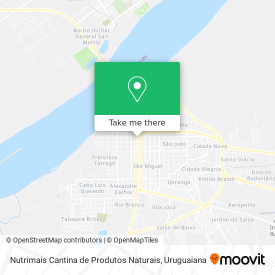 Nutrimais Cantina de Produtos Naturais map