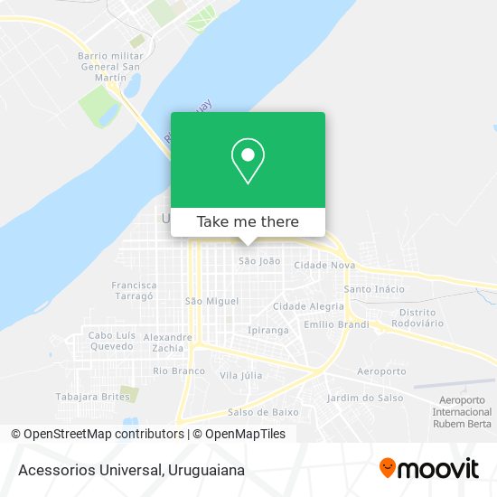 Acessorios Universal map