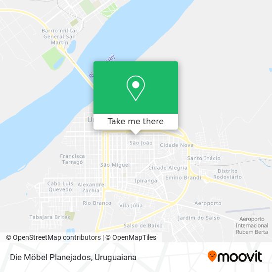 Die Möbel Planejados map