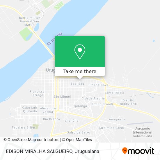 Mapa EDISON MIRALHA SALGUEIRO