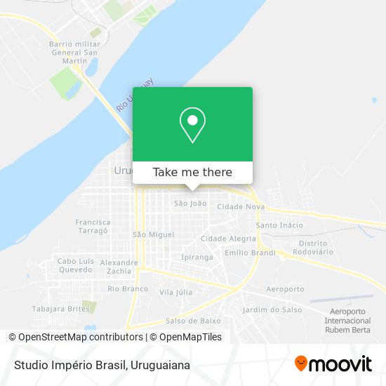 Studio Império Brasil map