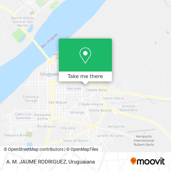 A. M. JAUME RODRIGUEZ map