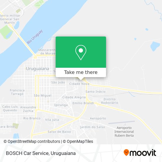 Mapa BOSCH Car Service