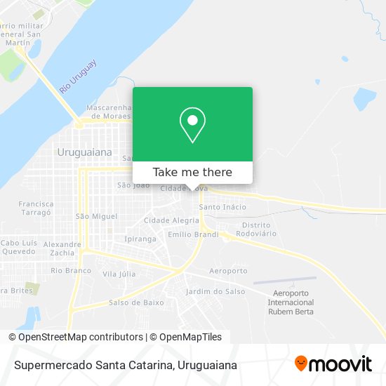 Supermercado Santa Catarina map