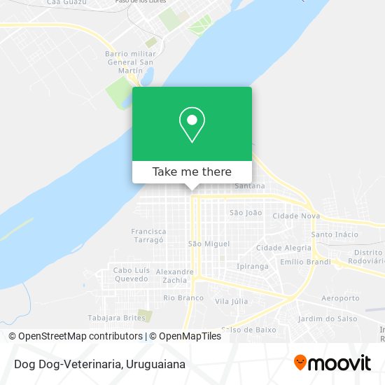 Mapa Dog Dog-Veterinaria