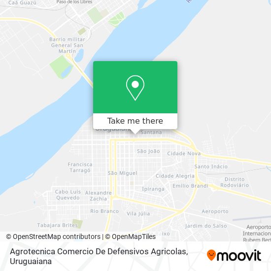 Agrotecnica Comercio De Defensivos Agricolas map