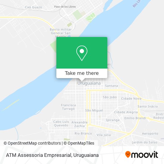 Mapa ATM Assessoria Empresarial