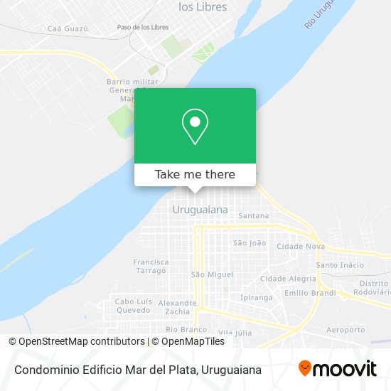 Mapa Condominio Edificio Mar del Plata