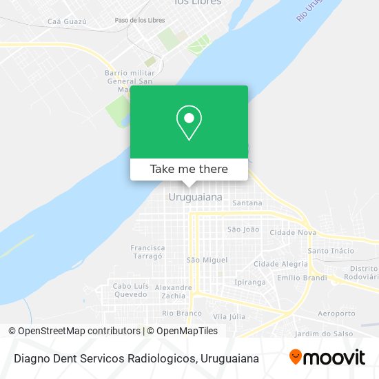 Mapa Diagno Dent Servicos Radiologicos