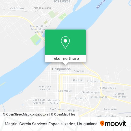 Mapa Magrini Garcia Servicos Especializados