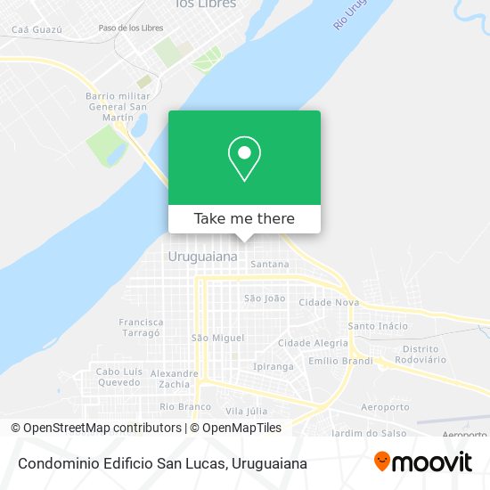 Mapa Condominio Edificio San Lucas