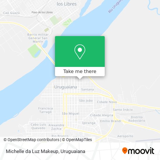 Michelle da Luz Makeup map