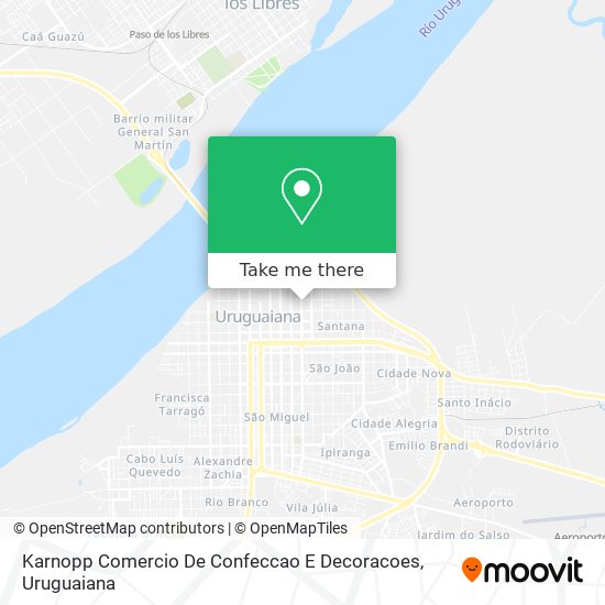 Karnopp Comercio De Confeccao E Decoracoes map