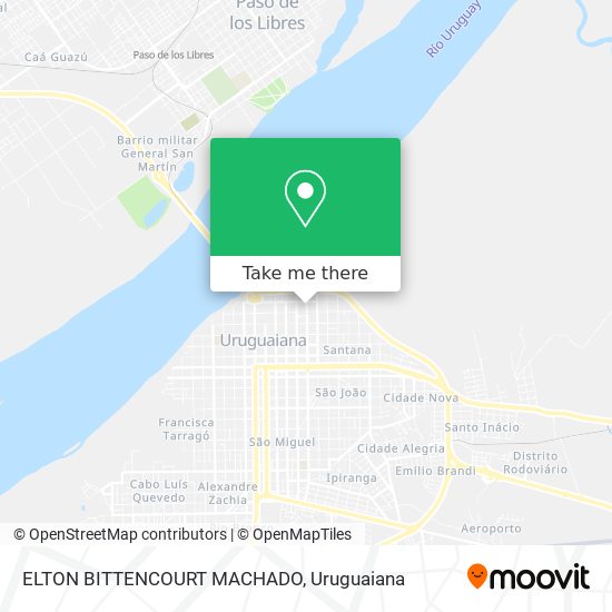 ELTON BITTENCOURT MACHADO map