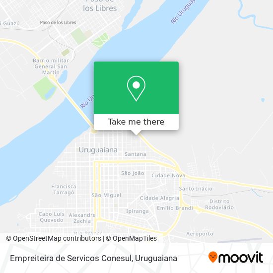 Empreiteira de Servicos Conesul map