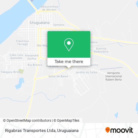 Rigabras Transportes Ltda map