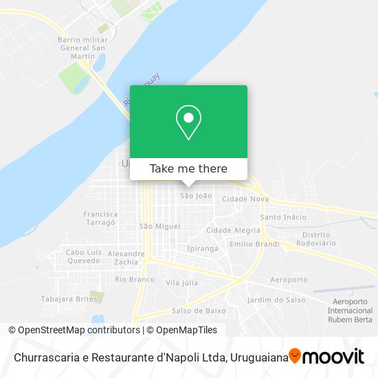 Churrascaria e Restaurante d'Napoli Ltda map