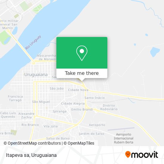 Itapeva sa map