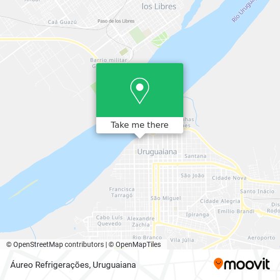 Áureo Refrigerações map