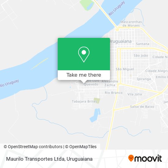 Maurilo Transportes Ltda map