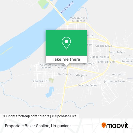 Emporio e Bazar Shallon map