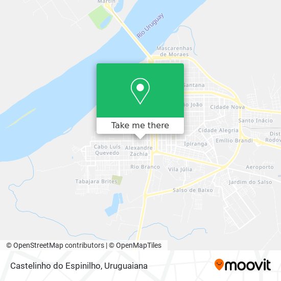 Castelinho do Espinilho map