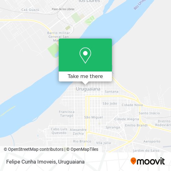 Mapa Felipe Cunha Imoveis