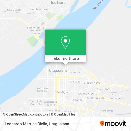 Mapa Leonardo Martins Riella
