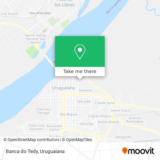 Banca do Tedy map