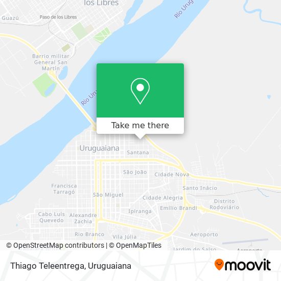 Thiago Teleentrega map
