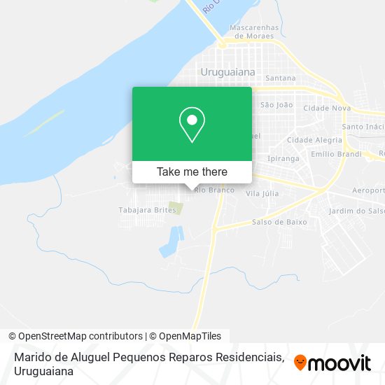 Mapa Marido de Aluguel Pequenos Reparos Residenciais