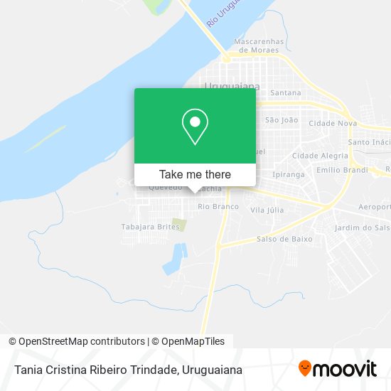 Tania Cristina Ribeiro Trindade map
